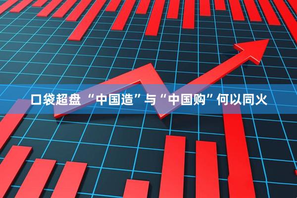 口袋超盘 “中国造”与“中国购”何以同火